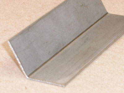A-104 20 gauge roll formed stainless angle