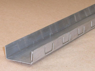 C-120 roll formed aluminum filter support channel