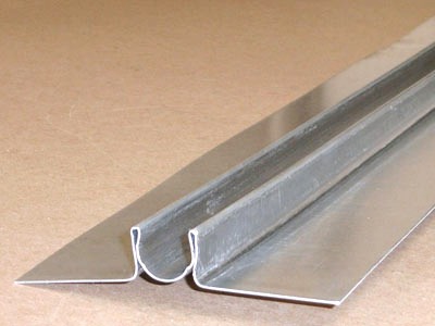 T-111 aluminum heat transfer plate for 0.5 PEX tubing in reverse design